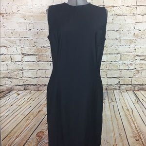 *NWT* Talbots Black Sheath Dress, 8